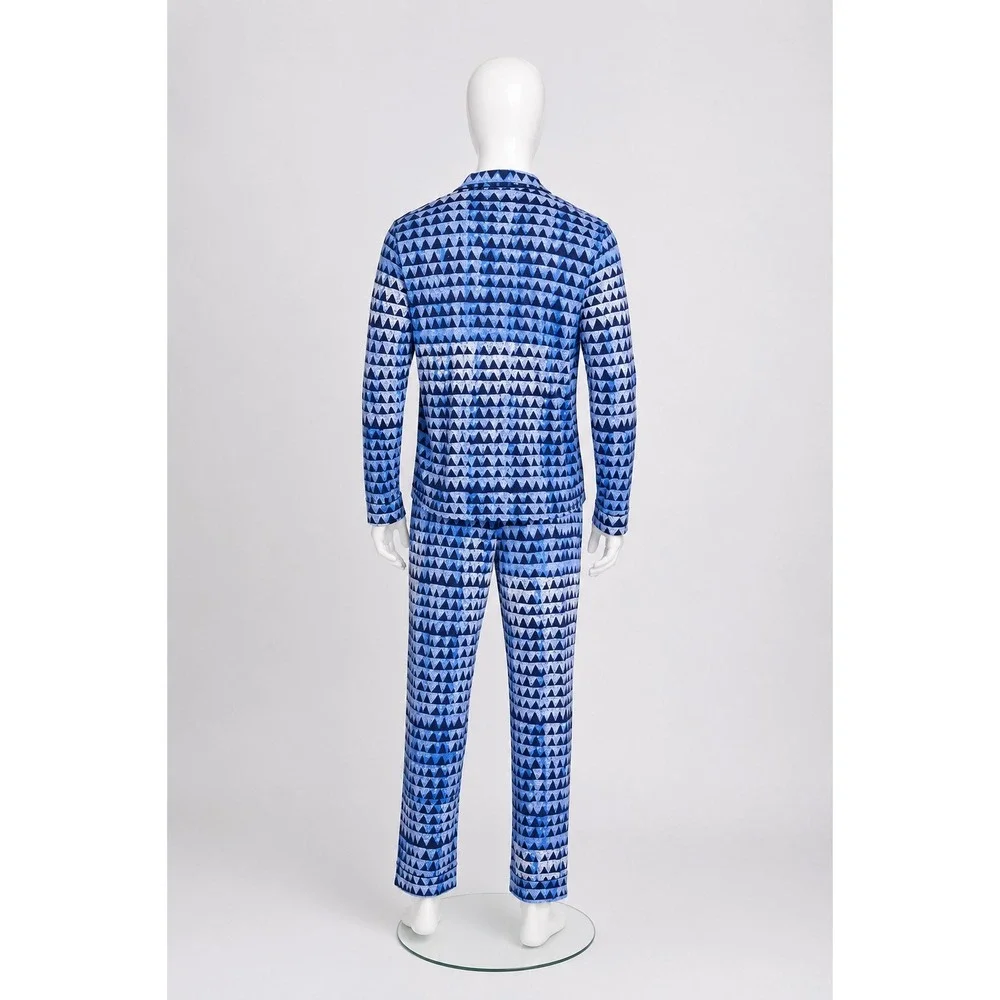 Cosabella Bella Men's Classic Pajama Set Mini Jazzy Jeff Pima Cotton Modal L